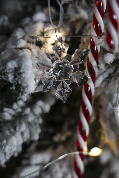 Świąteczna zawieszka na choinkę "Śnieżynka"