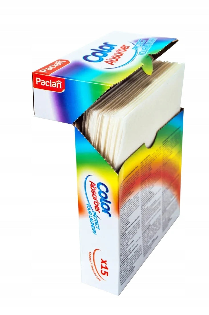 Chusteczki do prania wyłapujące kolor 15szt. | hit sprzedażowy