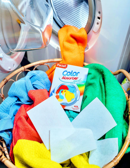 Chusteczki do prania wyłapujące kolor 15szt. | hit sprzedażowy