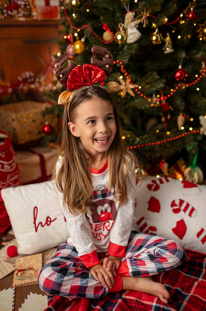 Pidżama dla dzieci - ŚWIĄTECZNA - unisex - 120cm