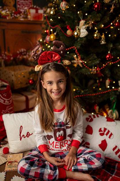 Pidżama dla dzieci - ŚWIĄTECZNA - unisex - 120cm