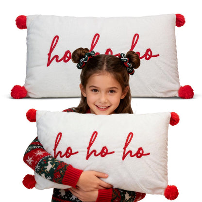 Świąteczna poduszka DEKORACYJNA - HOHOHO