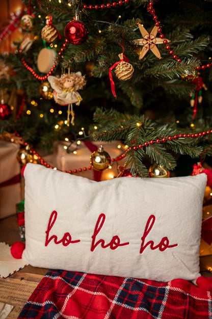 Świąteczna poduszka DEKORACYJNA - HOHOHO