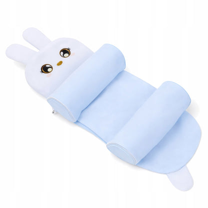 Poduszka profilująca główkę niemowlaka królik 15x45 cm - ANTYSPŁASZCZENIOWA, ERGONOMICZNE PODPARCIE DLA DZIECKA
