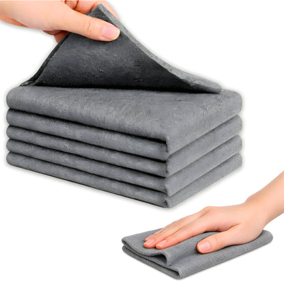 Ścierki z mikrofibry bez smug - ZESTAW 5 szt. DO SKUTECZNEGO CZYSZCZENIA