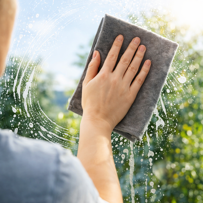 Ścierki z mikrofibry bez smug - ZESTAW 5 szt. DO SKUTECZNEGO CZYSZCZENIA