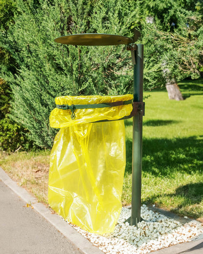 Worki na śmieci 120L żółte ALLBAG