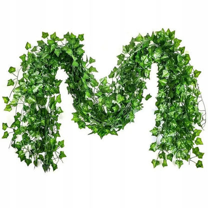 Sztuczny bluszcz na ścianę 12,5m 5szt.