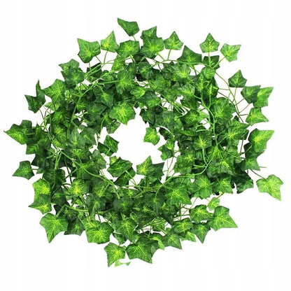 Sztuczny bluszcz na ścianę 12,5m 5szt.