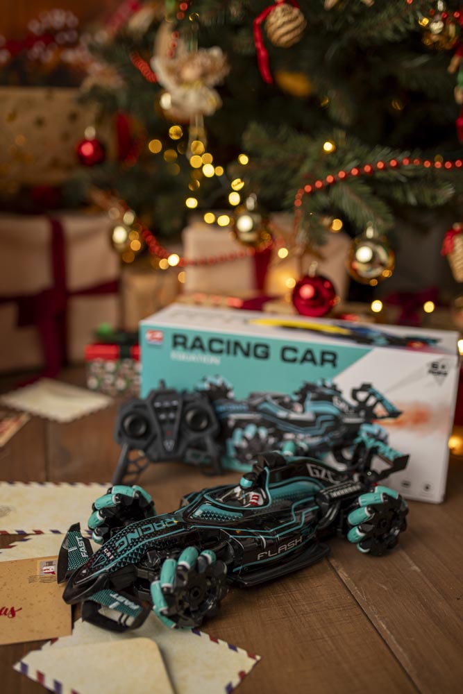 Duży zdalnie sterowany samochód do driftu