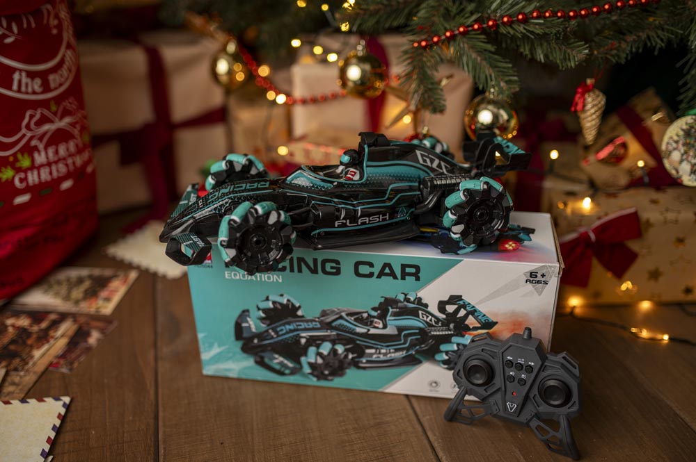 Duży zdalnie sterowany samochód do driftu