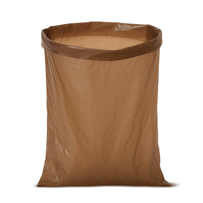 Worki na śmieci 60L brązowe ALLBAG