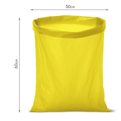 Worki na śmieci 35L żółte ALLBAG