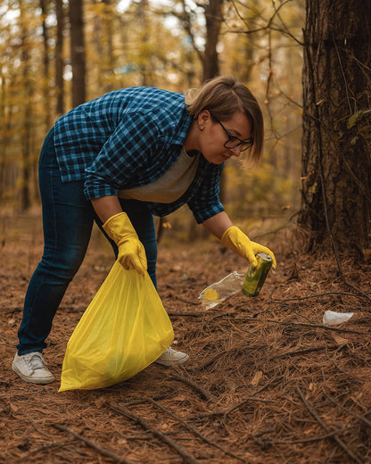 ALLBAG 35L yellow garbage bags