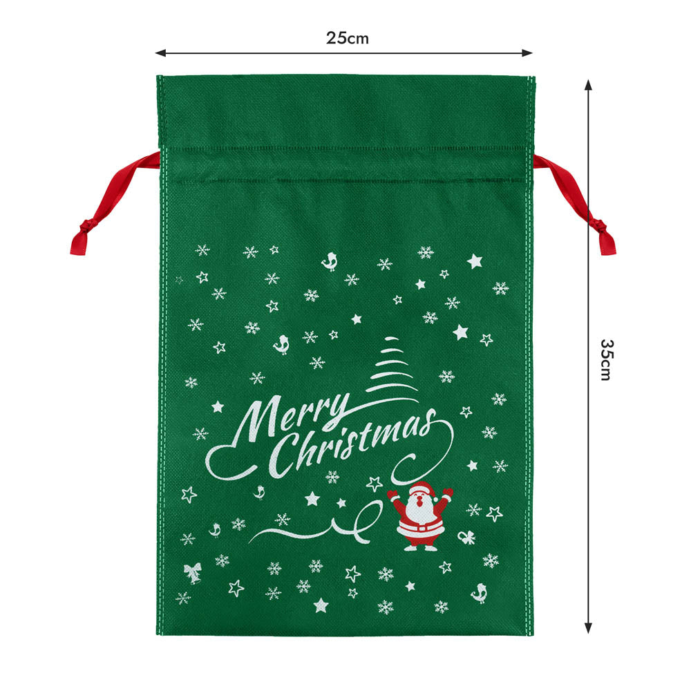 Gift bags - 25x35cm - green 