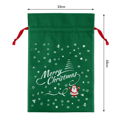 Gift bags - 25x35cm - green 