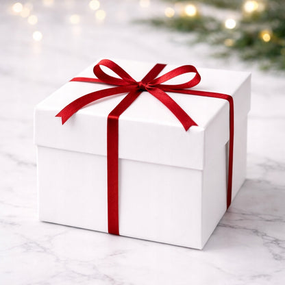 Wstążka satynowa czerwona 10 mm - OZDOBNA TASIEMKA DEKORACYJNA 9 m W ROLCE