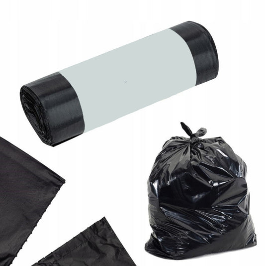 120L worki na szkło - wytrzymałe, zielone, do segregacji