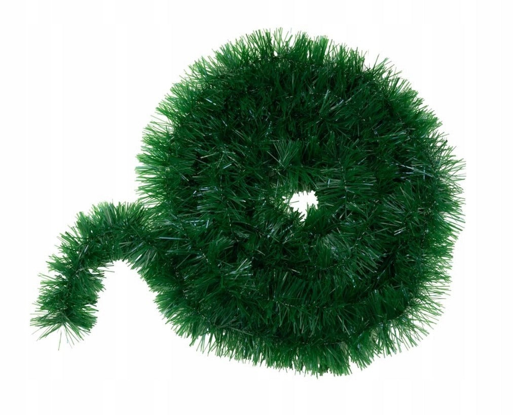 Świąteczny Łańcuch Choinkowy, zielony 400cm