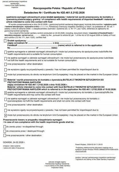 Butelki do saturatora 1L - ZESTAW 2x BUTELKA NA WODĘ GAZOWANĄ, MOTYWACYJNA CZARNA Z MIARKĄ