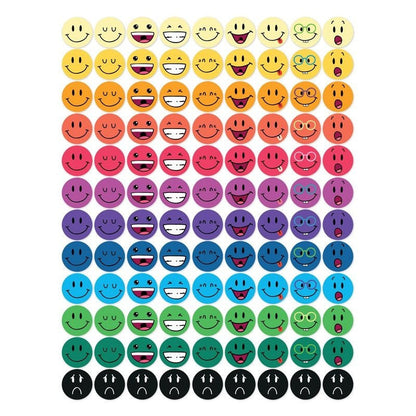naklejki motywacyjne buźki 108 sztuk - kolorowe naklejki samoprzylepne