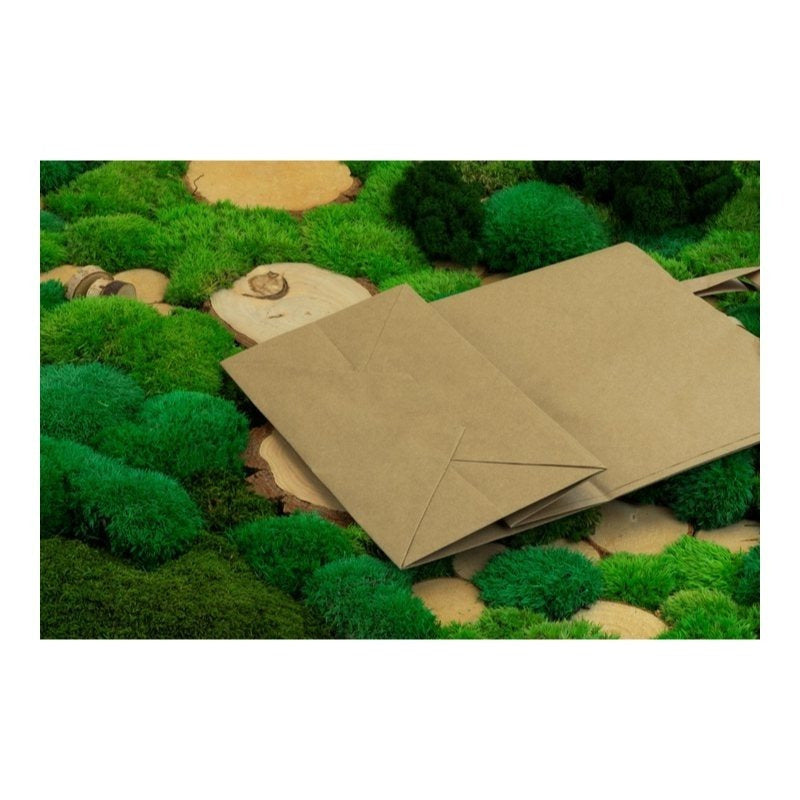 Papierowe torby brązowe 26x14x30cm 50szt