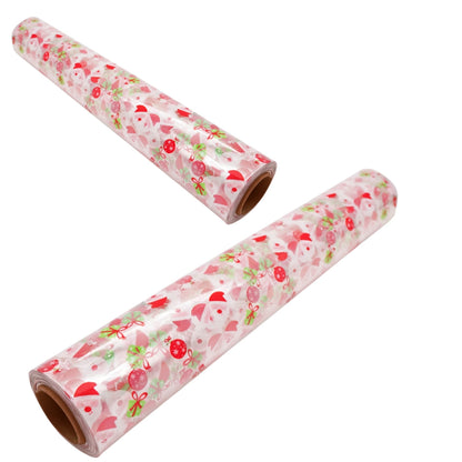 Celofan do pakowania prezentów - folia świąteczna -  MATERIAŁ DO PAKOWANIA PREZENTÓW ŚWIĄTECZNYCH