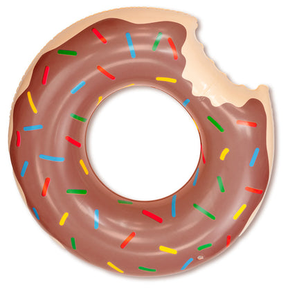 DONUT brązowy koło do pływania