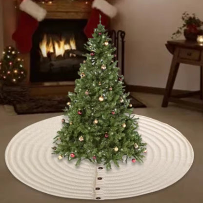 Dywanik pod choinkę, ozdoba pod drzewko świąteczne - DUŻA ŚWIĄTECZNA OZDOBA POD CHOINKĘ