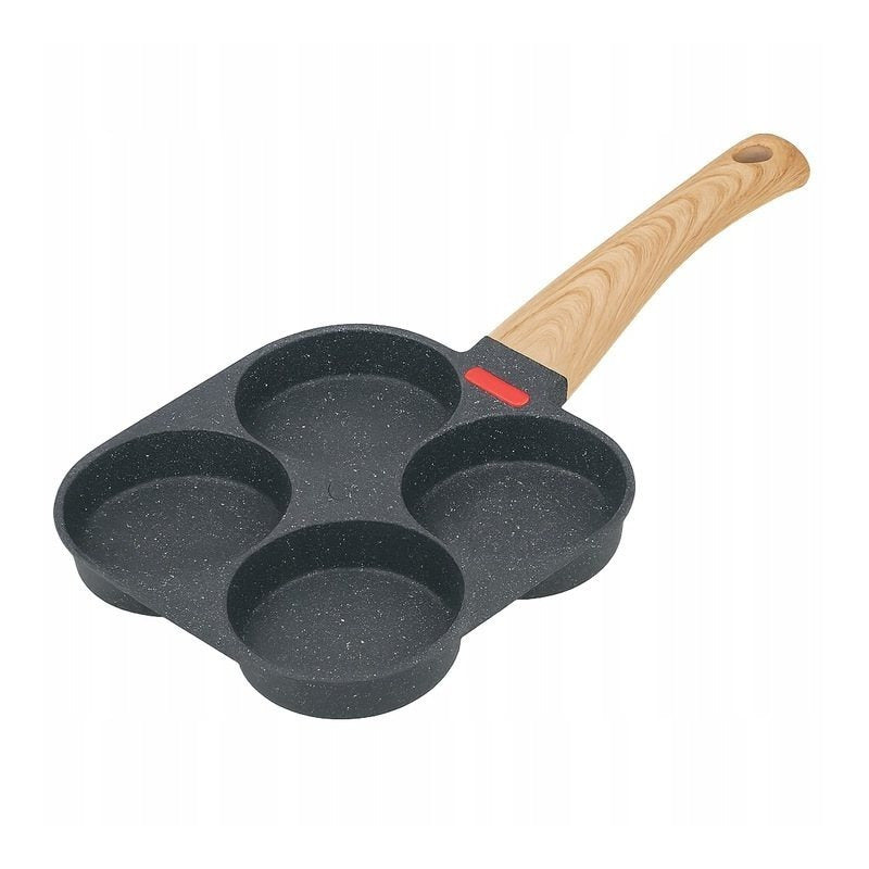Patelnia indukcyjna 4 otwory do jajek pancakes omletów
