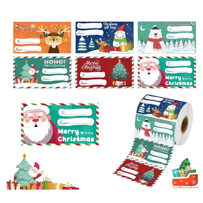 Christmas labels gift stickers