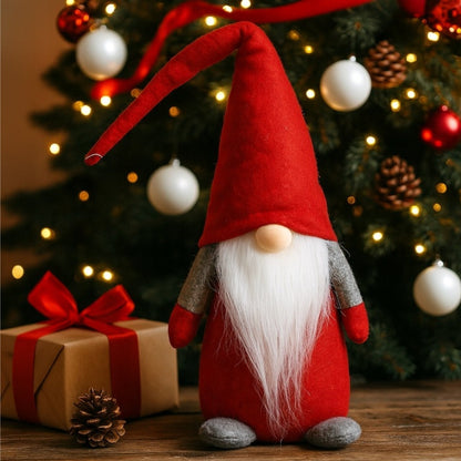 Skrzat, Gnom Świąteczny - czerwony 45cm  - GADŻET, OZDOBA ŚWIĄTECZNA