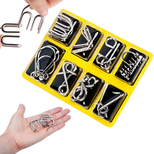 Metal puzzle, jigsaw puzzle, hooks - puzzle, logic puzzle