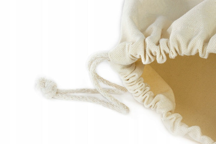 Gruby bawełniany worek na prezenty 25cm x 28cm