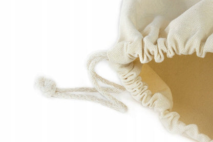 Gruby bawełniany worek na prezenty 25cm x 28cm