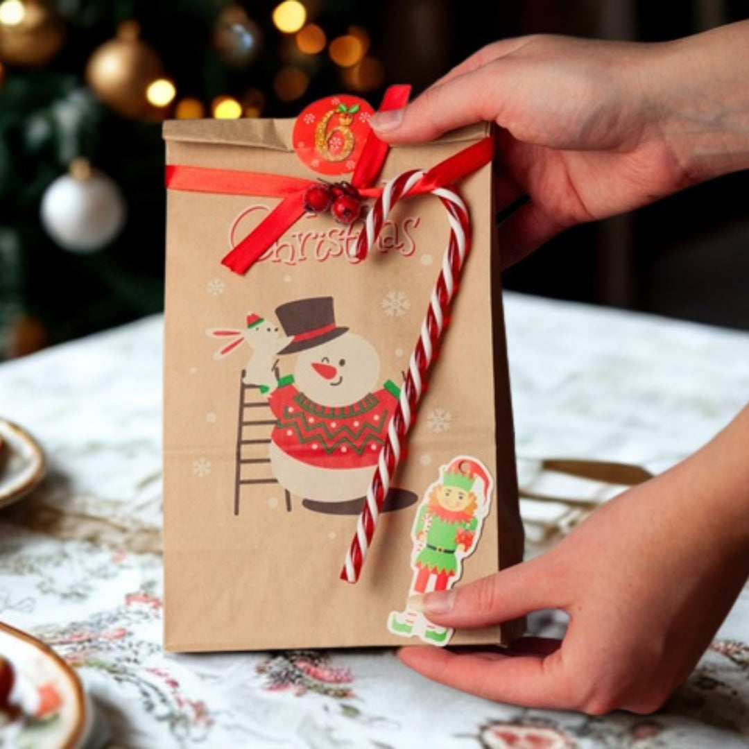 Christmas Advent Calendar, Gift Bags