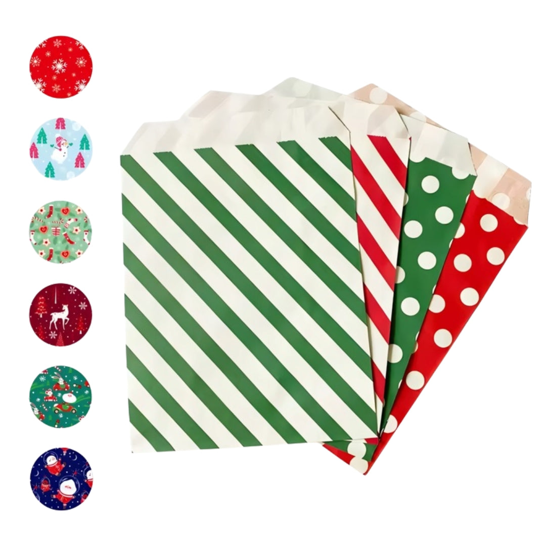 Kalendarz adwentowy dla dzieci, torebki prezentowe