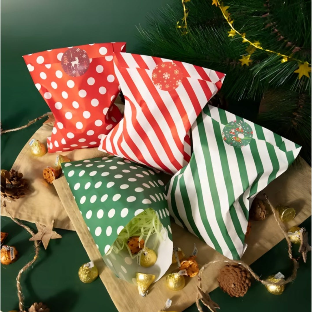 Kalendarz adwentowy dla dzieci, torebki prezentowe