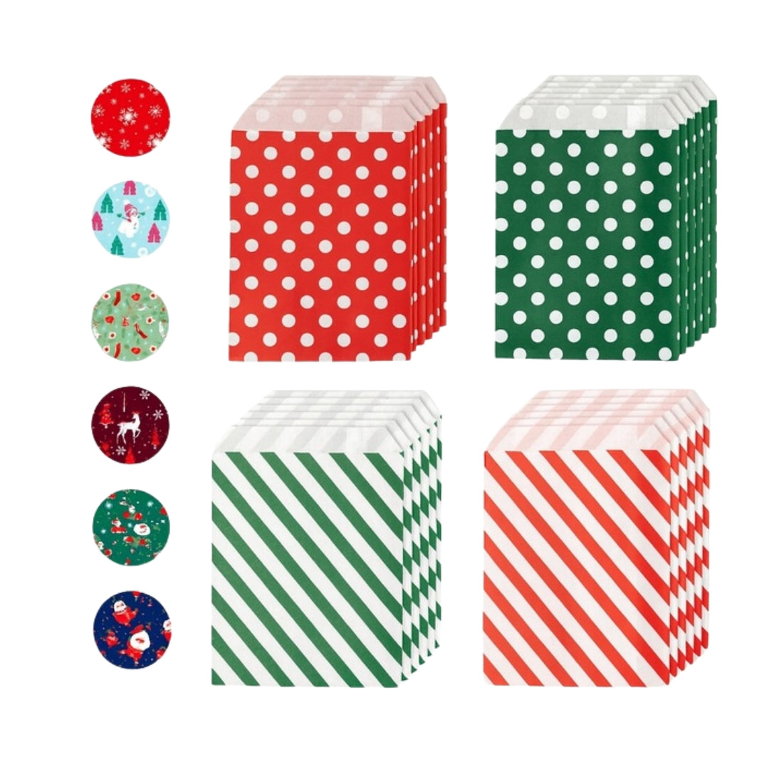 Kalendarz adwentowy dla dzieci, torebki prezentowe