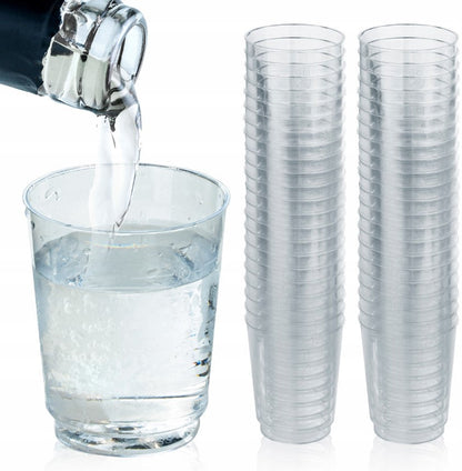 Kieliszki plastikowe 40ml kieliszek do wódki, wielorazowe 50szt
