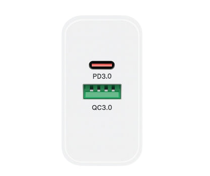 Szybka ładowarka sieciowa kostka do ładowania Typ C USB-C / USB
