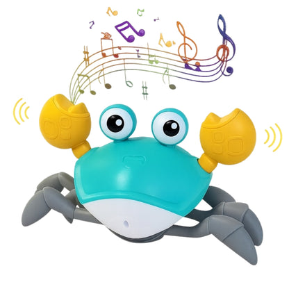 Running crab - a stimulating toy that helps with crawling
