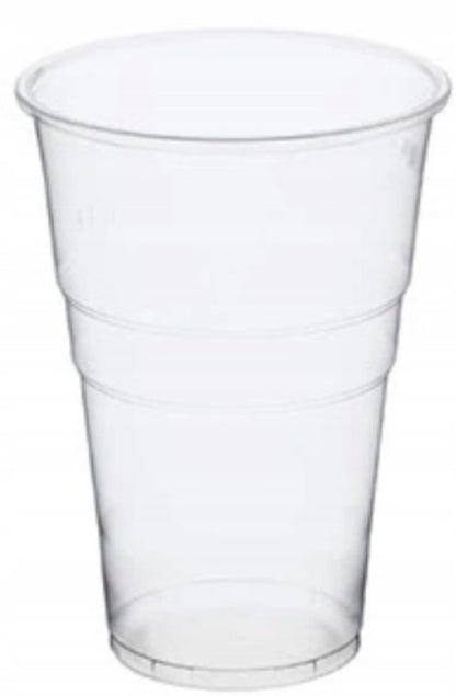 Kufle plastikowe do piwa 500 ml, zestaw 50 sztuk, idealne na imprezy plenerowe i eventy