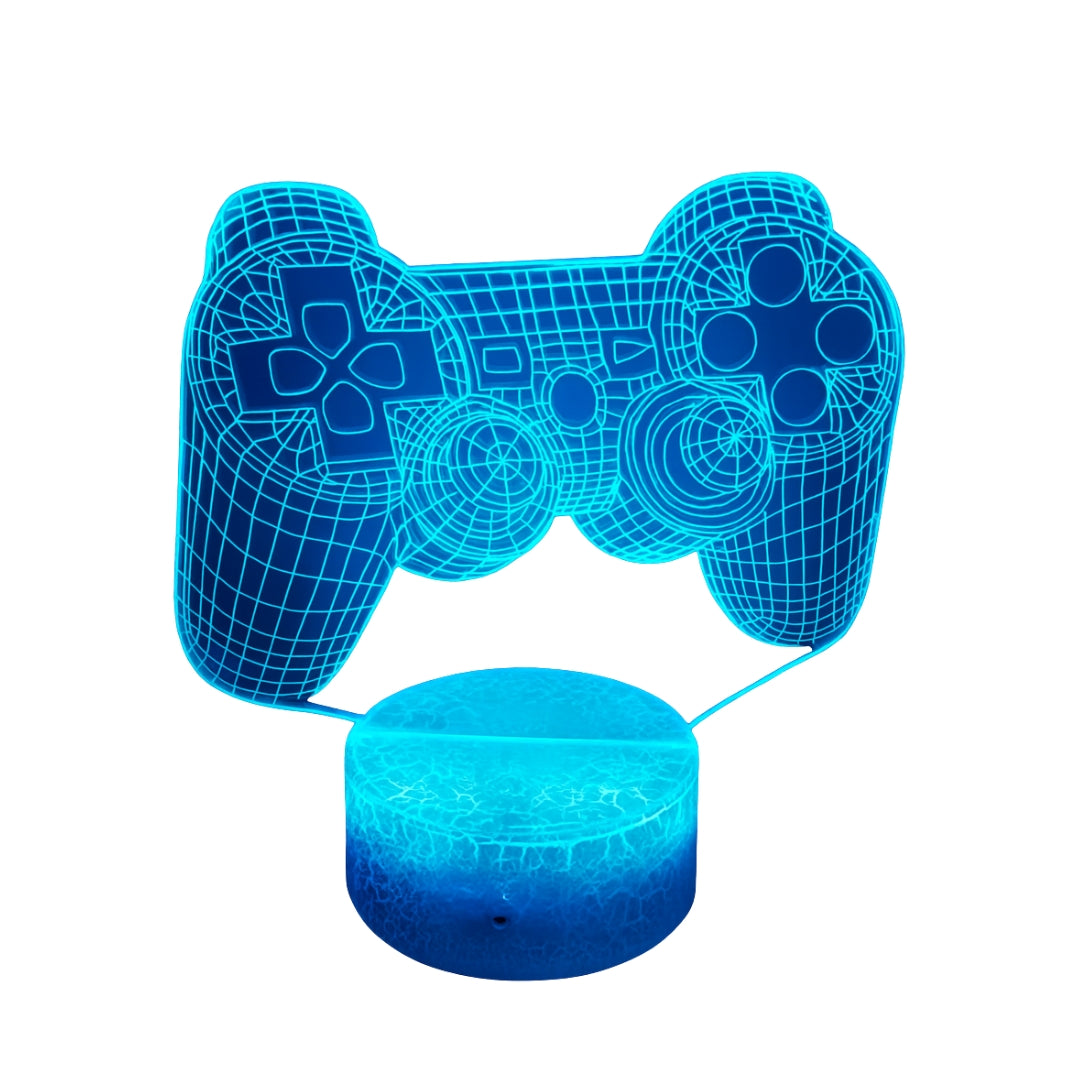 Kontroler z konsoli - lampka nocna RGB - LAMPKA DLA GRACZA JOYSTICK