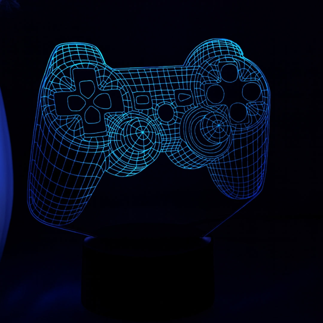 Kontroler z konsoli - lampka nocna RGB - LAMPKA DLA GRACZA JOYSTICK