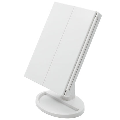 Lusterko do makijażu - lustro powiększające LED - PODŚWIETLANE LUSTRO DO MAKIJAŻU