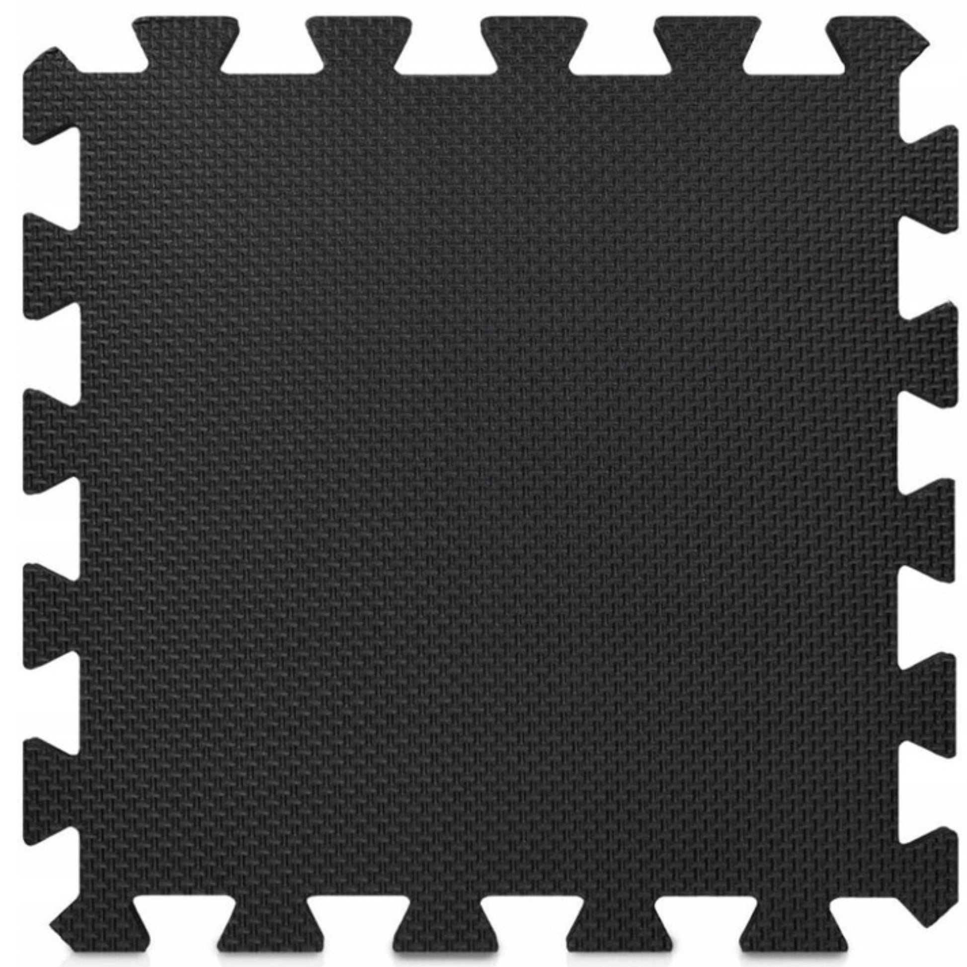 Mata puzzle piankowa do ćwiczeń, jogi i siłowni – modułowa, antypoślizgowa, 60x60 cm – AllBag
