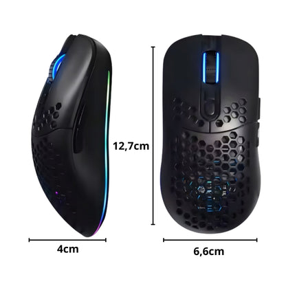 Gaming computer mouse with RGB backlight 