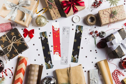 Duże naklejki świąteczne na prezenty