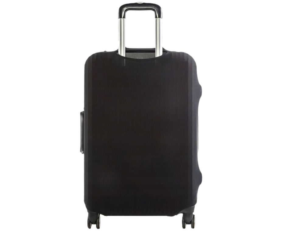 Pokrowiec ochronny na walizkę podróżną L  70 x 47 x 30 cm  Czarny  Spandex + Poliester